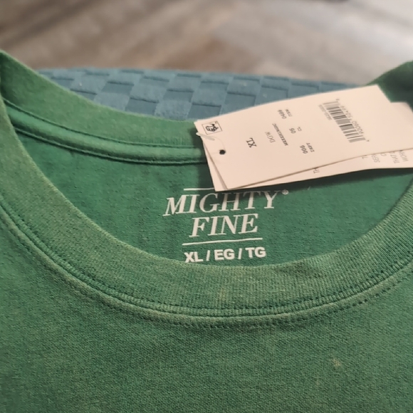 Mighty Fine Green Crewneck Tee - Picture 5 of 5